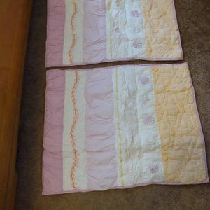 2 Pottery Barn Kids Quilted Pillow Shams